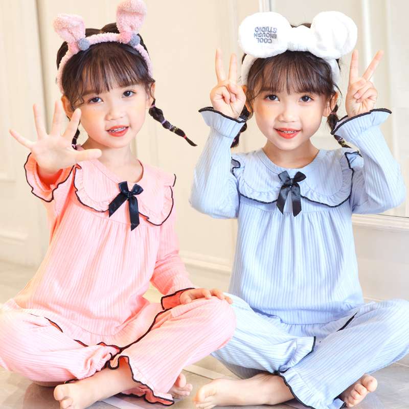 子どもパジャマ フリル丸襟お姫様パジャマ