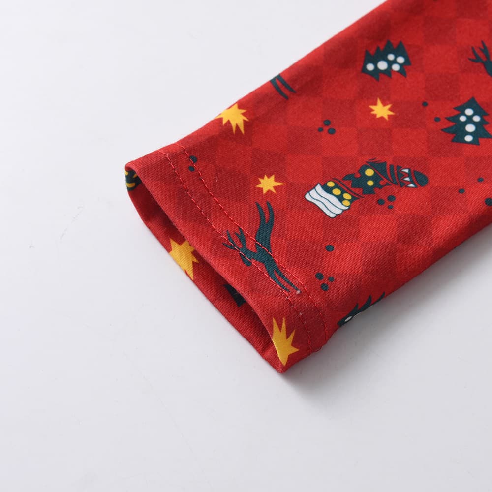 子どもパジャマ 冬の贈り物 クリスマスパジャマセット