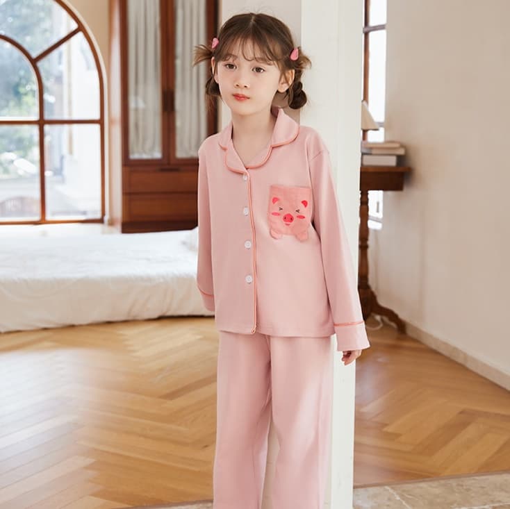 もこもこブタさん子どもパジャマ