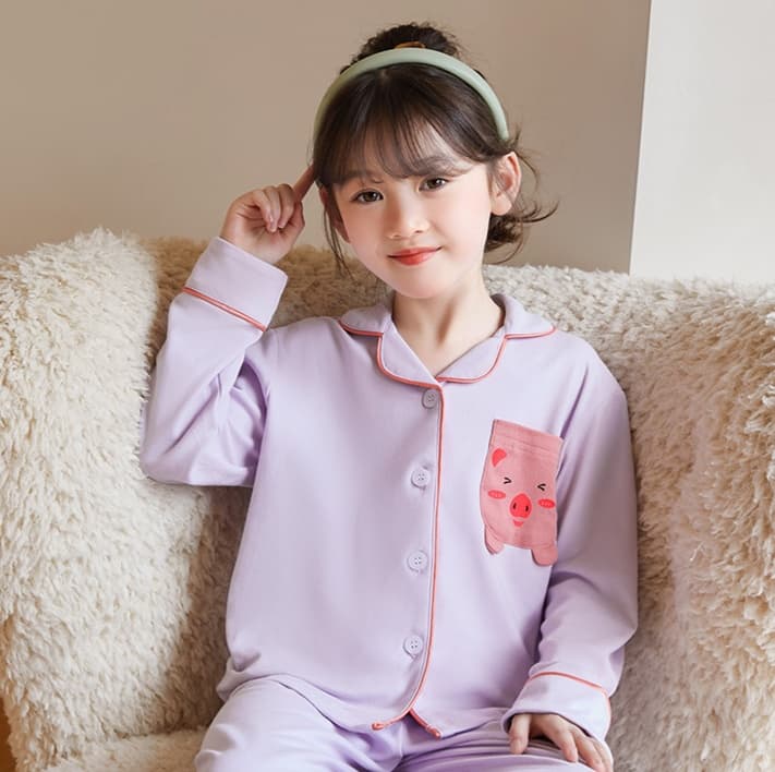 もこもこブタさん子どもパジャマ