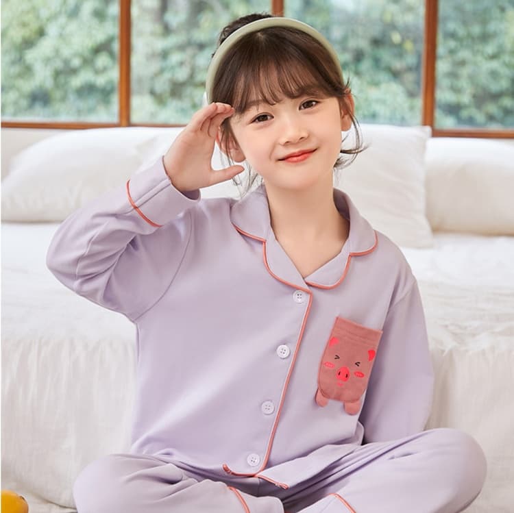 もこもこブタさん子どもパジャマ
