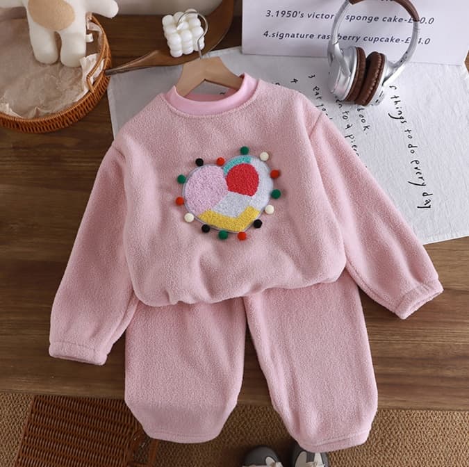 子どもパジャマ ふわもこ おやすみ セットアップ パジャマ