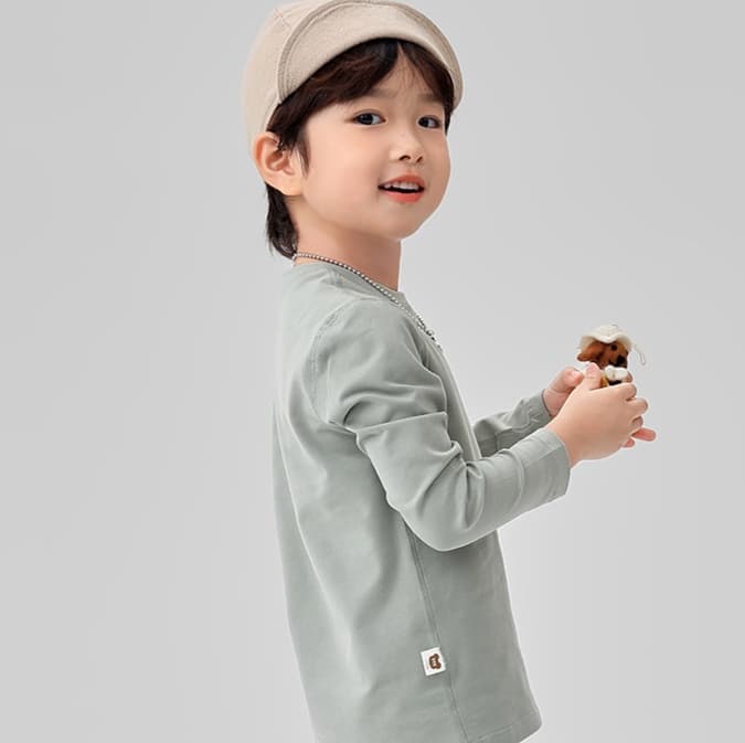 子どもパジャマ やわらか無撚糸 ふんわりパジャマ