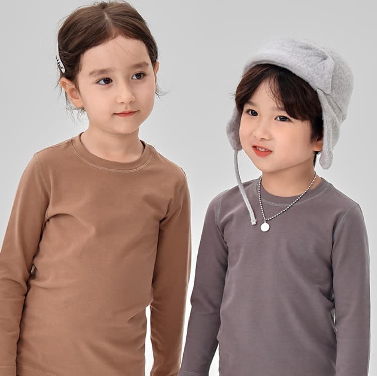 子どもパジャマ やわらか無撚糸 ふんわりパジャマ
