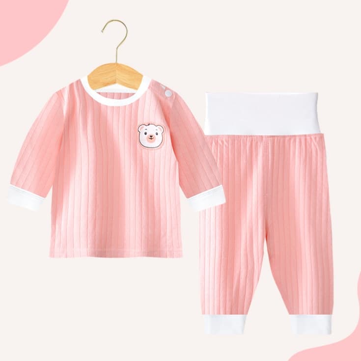 子どもパジャマ くまさん長袖おやすみパジャマ