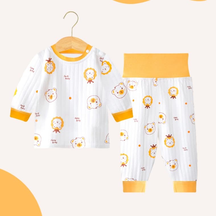 子どもパジャマ くまさん長袖おやすみパジャマ