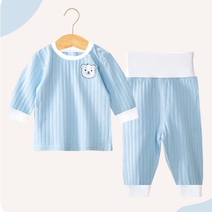 子どもパジャマ くまさん長袖おやすみパジャマ