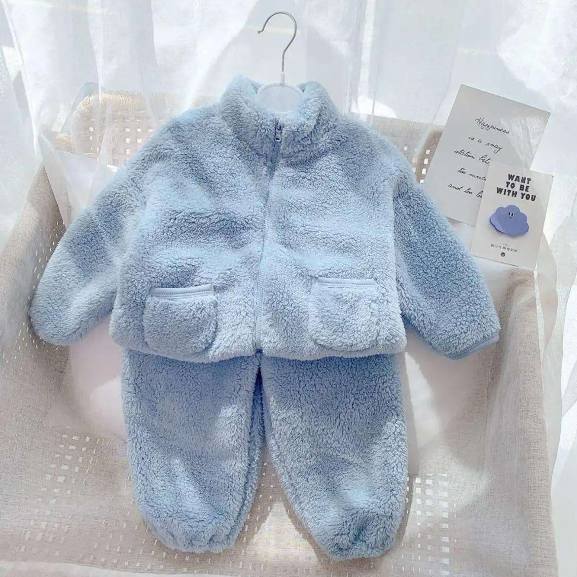 子どもパジャマ もこもこ冬のふわふわパジャマ