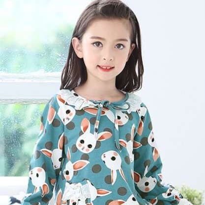子どもパジャマ ひらひらフリル付きパジャマ