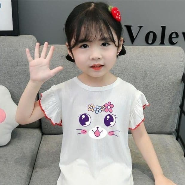 子どもパジャマ ねこちゃんワンピースパジャマ